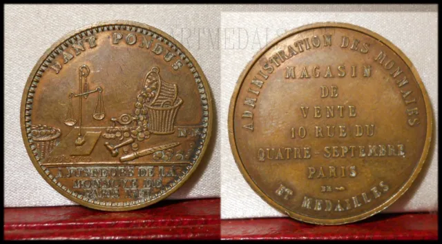 Monnaie Paris Numismatique Ajusteurs Monnoye 1767 Dant Pondus