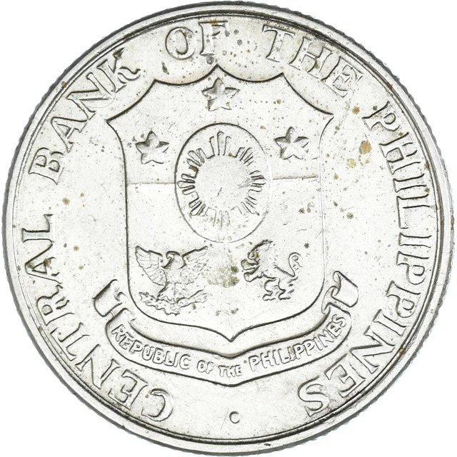 [#1141158] Coin, Philippines, 25 Centavos, 1982, AU, Maillechort