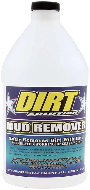 Dirt Racing Mud Pre-Race Solution Prep Stops Remove Dirt Rubber Build Up #78234