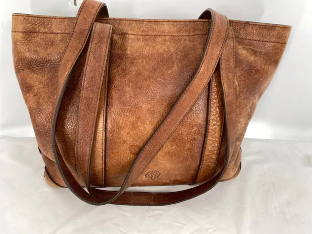 Mulberry Brown Leather Edna Shoulder Bag