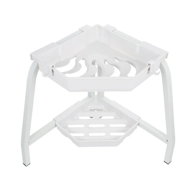 AIRUJIA Etagere Rangement Cuisine à 2 Niveaux Pour Salle De Bain, Rangement Et Organisation