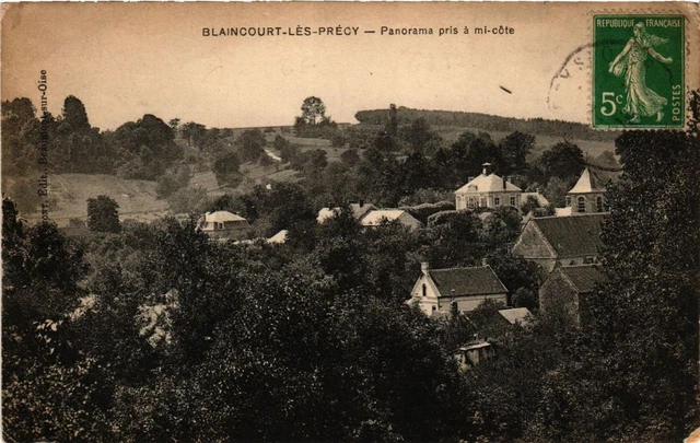 CPA BLAINCOURT-les-PRECY Panorama taken mid-range (377491)