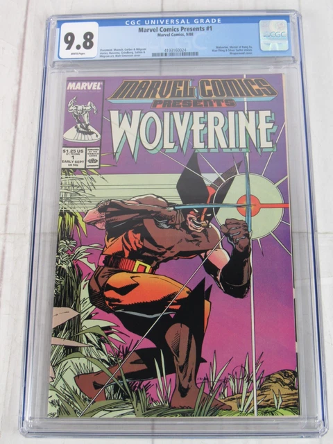 Marvel Comics Presents #1 CGC 9.8 WP Sept. 1988 Marvel Comics 4193160024