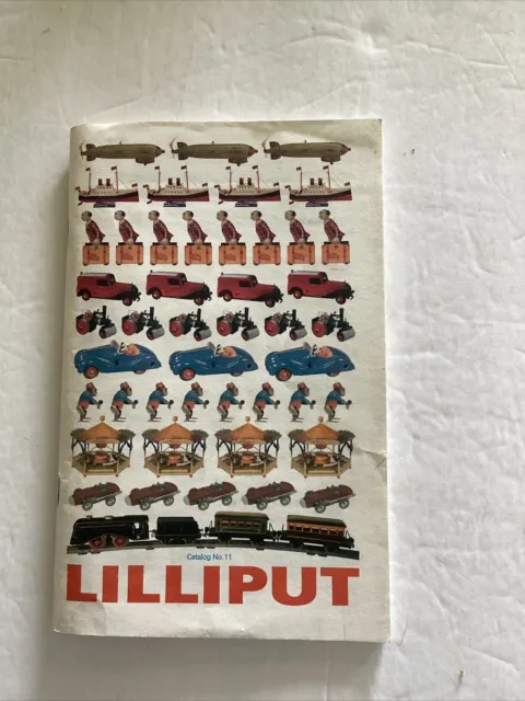 Lilliput 1990’s Die-Cast & Toy Catalog no 11 trains cars trucks boats motor