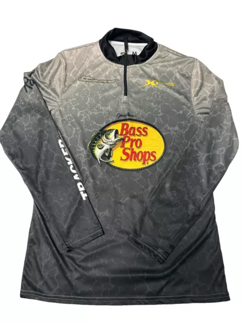 BASS PRO SHOPS Johnny Morris Gray Tracker Triton Nitro Fishing Shirt ...