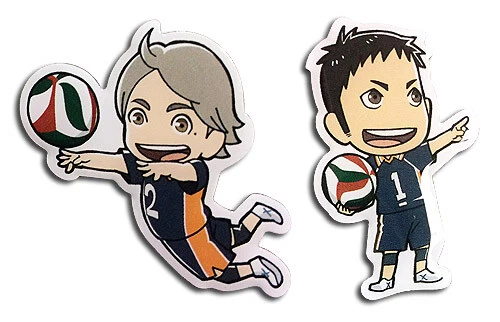 HAIKYU SAWAMURA DAICHI & Sugawara Koshi Anime Pin Set GE-50653 EUR 10 ...
