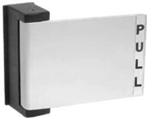 C.R. LAURENCE DL2163A CRL Aluminum Universal Push-Pull Paddle Handle - Pull to