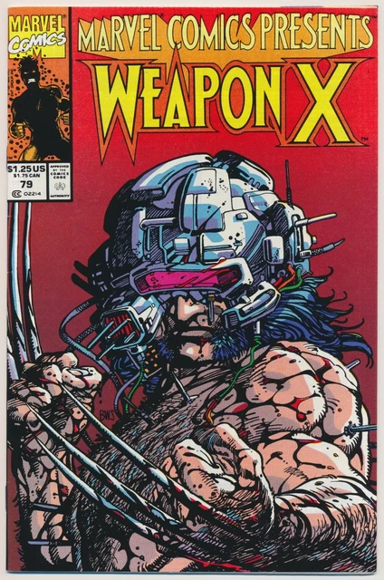 Marvel Comics Presents #79 Comic Book - Marvel Comics!  Weapon X