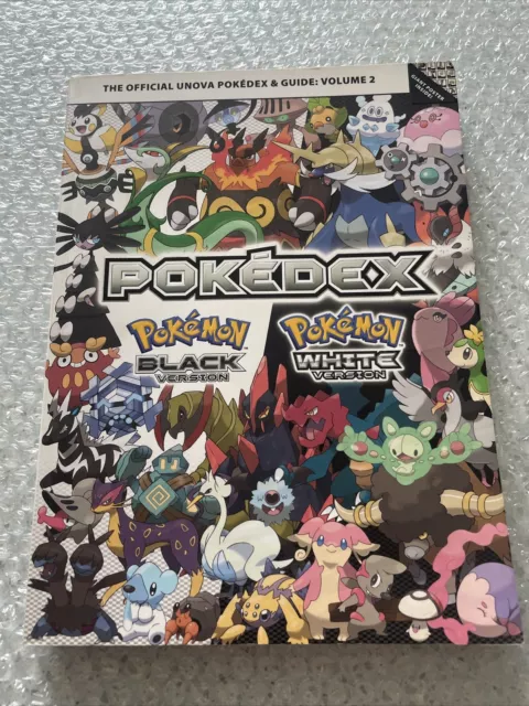 Pokemon Black White Version 2 Official Unova Strategy Guide - No Poster