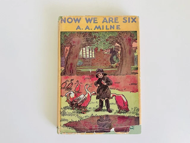 1950, Now We Are Six by A.A. Milne, Dutton HB, August 1950 Reprint