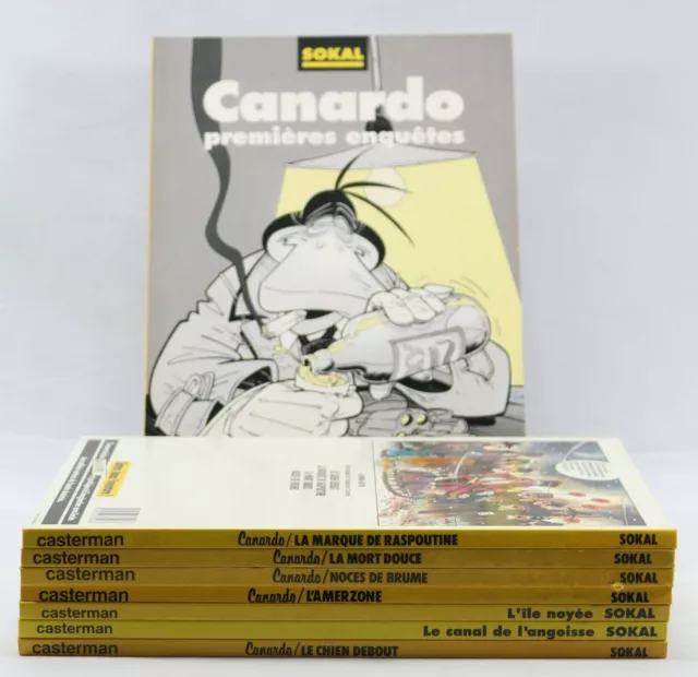 CANARDO - SOKAL - lot de 8 tomes - 0 1 2 3 4 5 7 8 dont 3 EO éditions original