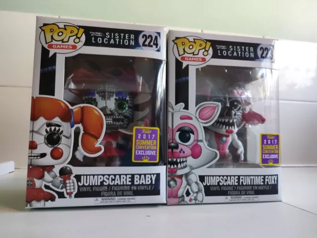 Funko POP! Games Five Nights at Freddy's Sister Location: Jumpscare Baby  Summer (Convention Exclusive), Vinyl Figure 