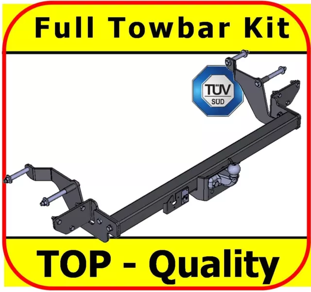 Towbar Tow Ball for FIAT Ducato Cab Chassis L1 L2 L3 2006 - ON Trailer Tow Hitch