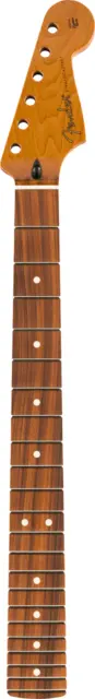 FENDER Roasted Maple Stratocaster® Neck, 22 Jumbo Frets, 12", Pau Ferro, Flat Ov