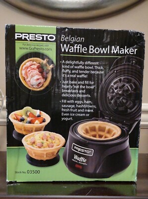 03500 presto belgian waffle bowl maker stores