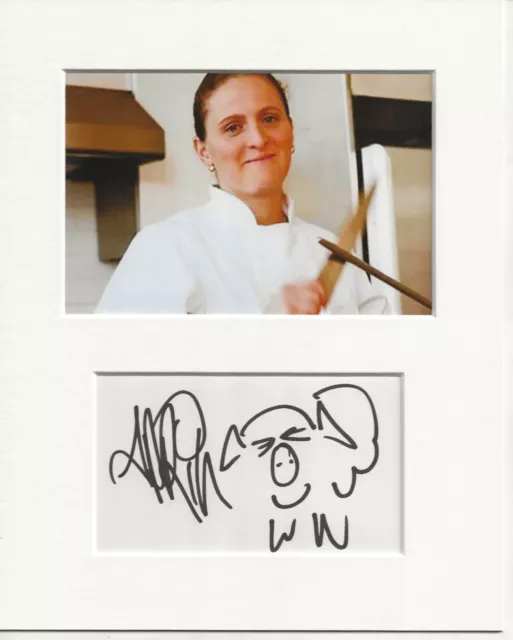 April Bloomfield cook signed genuine authentic autograph signature AFTAL 73 COA