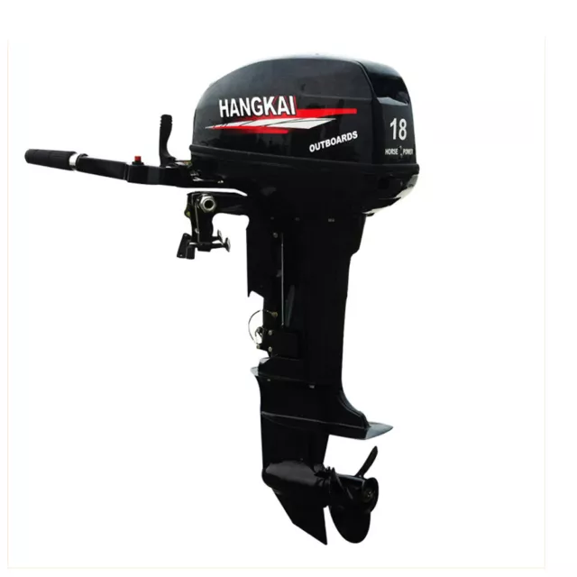 2-Stroke 18HP Outboard Motor Short Shaft Engine Boat Inflatable Boat Motor