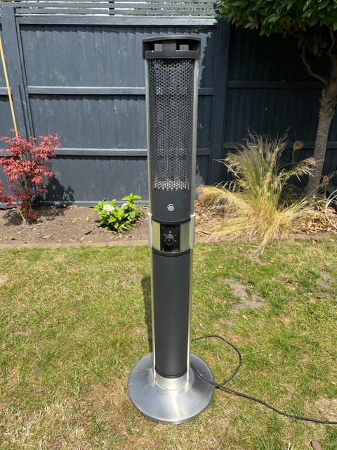 SWAN AL FRESCO Column Electric Patio Garden Heater | 2000W | SH16310N  £69.99 - PicClick UK
