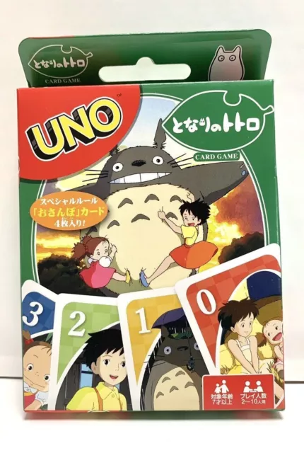 UNO Kartenspiel/Gesellschaftsspiel - Mein Nachbar Totoro-Version - Neu & OVP