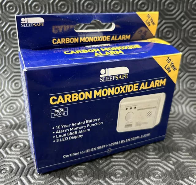 Honeywell XC70 Alternative - SleepSafe 10 Year Carbon Monoxide Alarm COA10