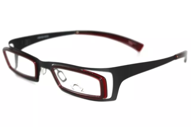 Eye'DC EyeDC V536 000 Brille Schwarz/Rot glasses lunettes FASSUNG