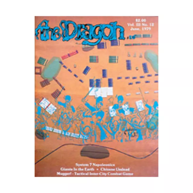TSR Dragon Magaz  #26 "System 7 Napoleonics, Boot Hill, William the Con Mag VG+