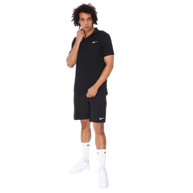 New Men's Nike Court Dri-FIT Advantage 9" Tennis Shorts CW5944 Medium Black