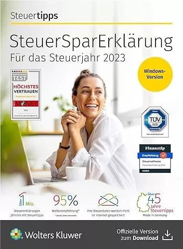 SteuerSparErklärung 2024 (für Steuerjahr 2023)(AktivierungsCode) Windows-Version