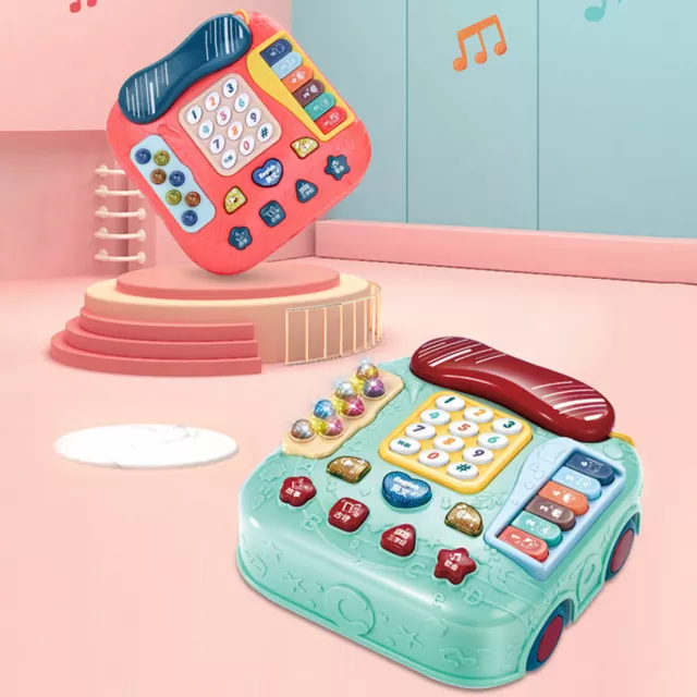 Multifunctional Telephone Story Machine Simulation Musical Phone Toys