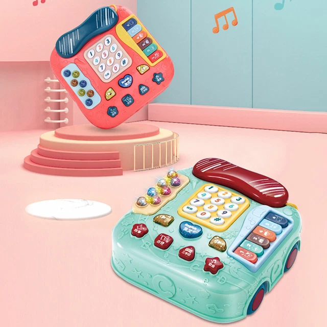 Multifunctional Telephone Story Machine Simulation Musical Phone Toys