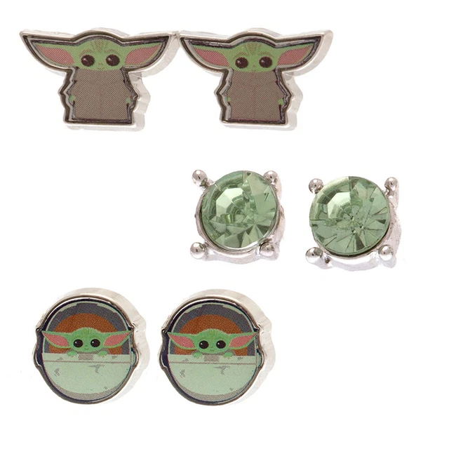Star Wars: The Mandalorian Fashion Jewellery Earrings Set Official Merchandise