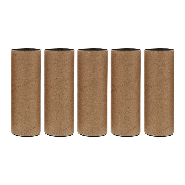 5 un. tubos de envío con tapa pintura tubo portador