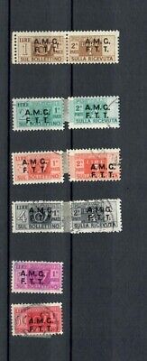 Italy Europe Amg F.t.t. Collection  Used Postage Stamps  Lot (Italia 25 A )