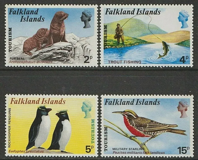 EDSROOM-7823 Falkland Islands 227-30 MNH 1974 Complete Native Wildlife CV$28