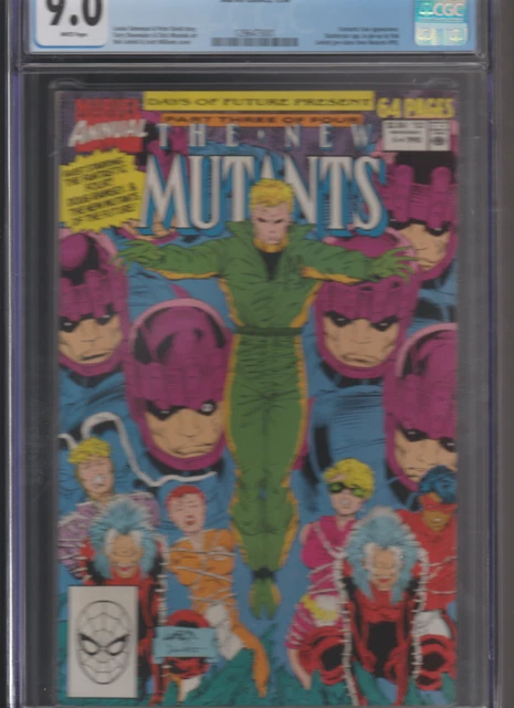 The New Mutants Annual #6 1st Appearance Shatterstar in Pin-Up 1990 CGC 9.0