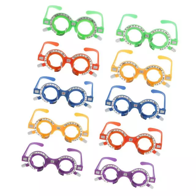 New Optical Optic Trial Lens Frame Optometry Trial Frame Eye Optician 10pcs