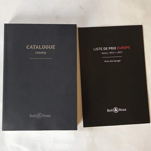 Catalogue De Montres Bell & Ross édition Luxe 2016/2017 - Neuf Sans Emballage D'origine - Homme