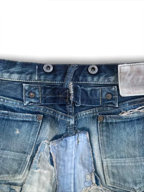 KAPITAL Patchwork Boro Denim Jeans 3