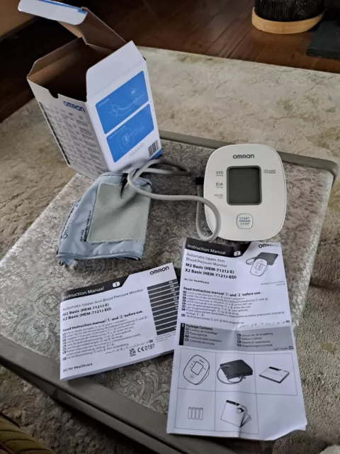 Omron Hem 7121j Fully Automatic Digital Blood Pressure Monitor