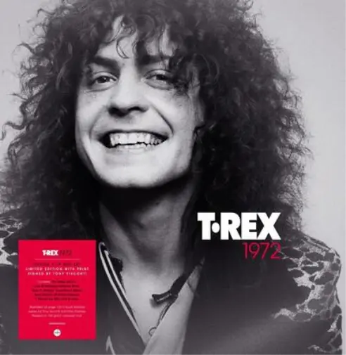 T.Rex 1972 (Vinyl) 50th Anniversary  12" Album Coloured Vinyl Box Set