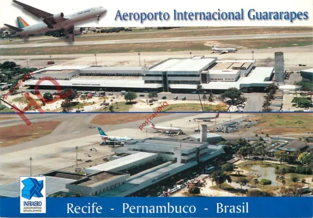 Picture Postcard~ RECIFE AEROPORTO INTERNACIONAL GUARARAPES, AIRPORT