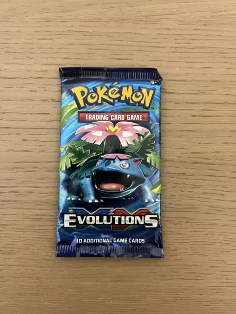 Pokemon TCG : XY Evolutions Pack Art Set X4 New Sealed Booster Packs