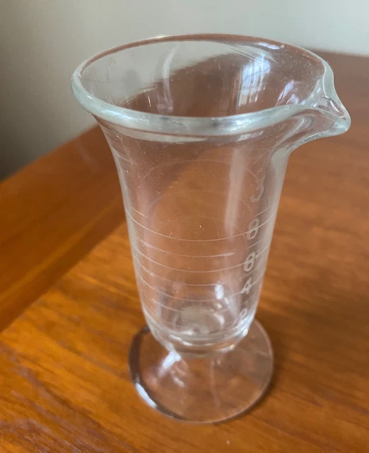 1900s Coca-Cola Product Syrup Tester Conical Beaker Spout Bogalusa LA Bottling