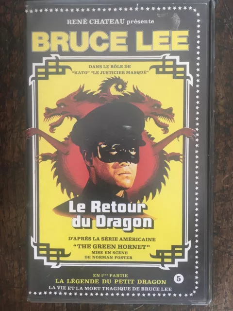 Le Retour Du Dragon .. Bruce Lee .. Première Édition VHS .. René Château