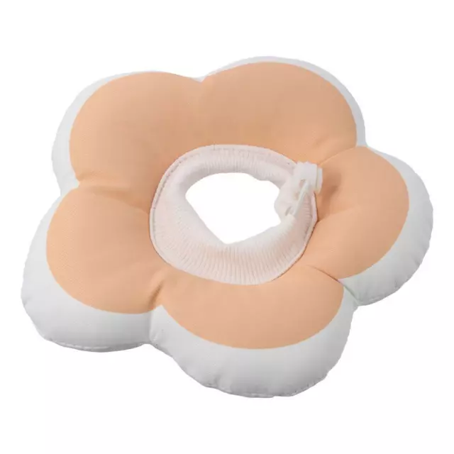 Clothes Flower Shaped Elizabeth Ring Pink Anti Licking Sterilization Supplies