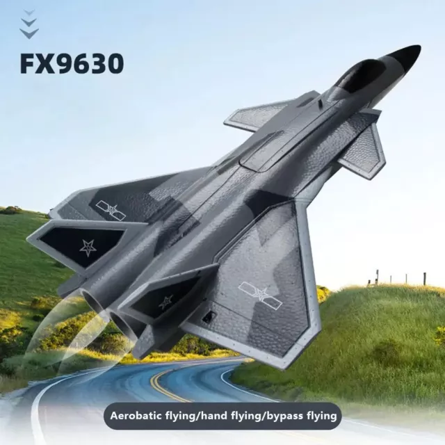 RC J-20 Fighter 30mm EDF Jet 320mm Wingspan 2.4GHz 3CH Built-in 6-Axis Gyro RTF