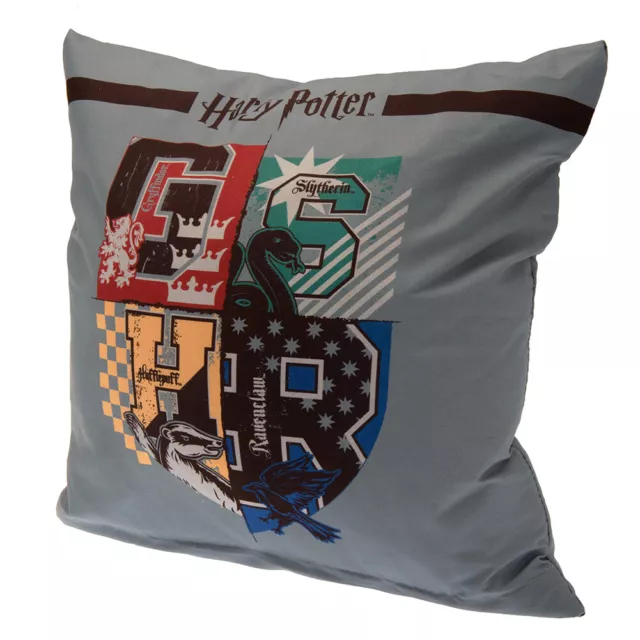 Brand New Harry Potter House Mascots 100% Polyester Cushion Official Merchandise