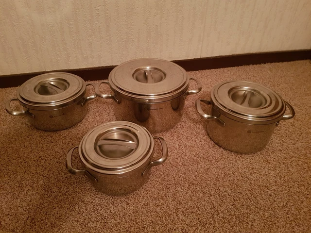 Schulte-Ufer SUS-INOX 18/10 -14cm/ 14,5cm/14,5cm/20cm