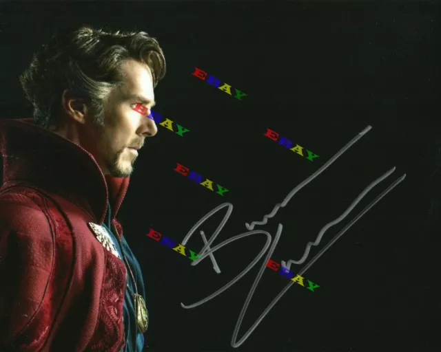 Benedict Cumberbatch Dr. Strange  Autographed Signed 8x10 Photo Rep