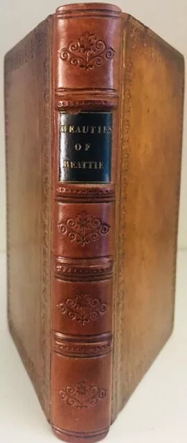 Howard (Alfred) : The Beauties of Beattie : Nice Binding : 1826 : VGC